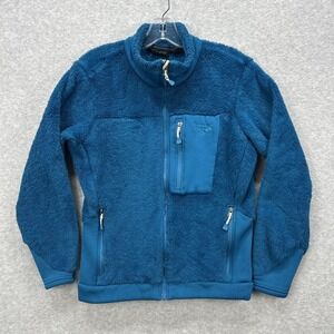 Mountain Hardwear Womens Small Blue Monkey Man Fleece Polartec Thermal Pro